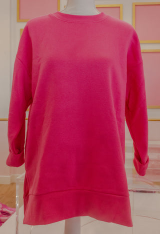 Sweatshirt - Hot Pink