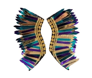 Mardi Gras Wing 151 (Mix and Match 10 or More Pair)
